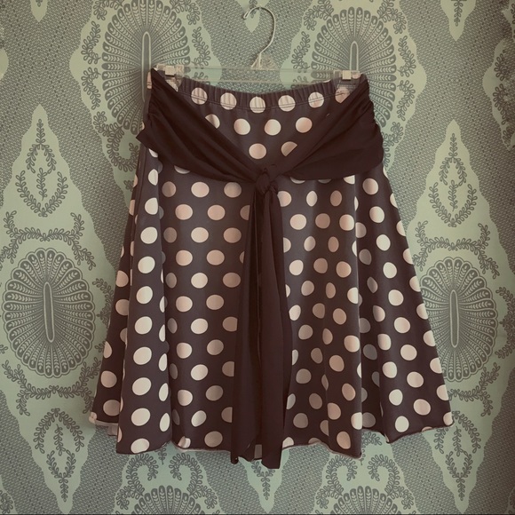 “Candy Rain” Mod/Retro/Rockabilly polka dot skirt - Picture 5 of 7